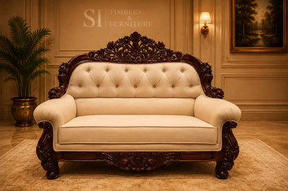 Premium Rosewood 4+2+2 Sofa