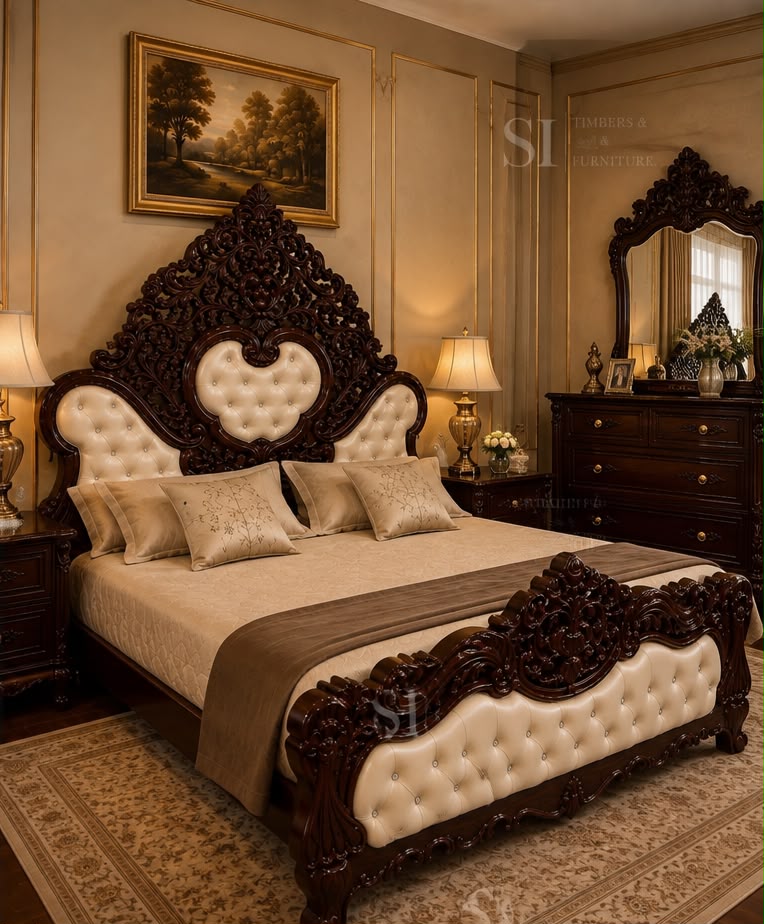 Premium Rosewood Big Cot - view 3