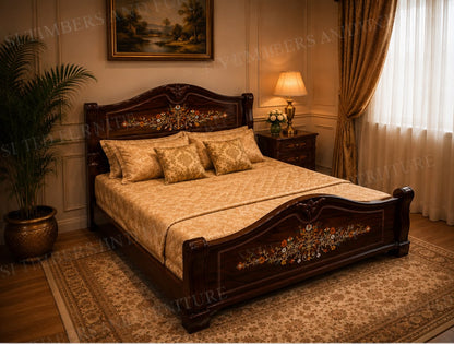 Premium Rosewood Kaveri Cot - view 3